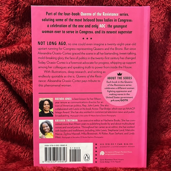 👑 Queens of the Resistance 🙌🏾 AOC 📚 - Picture 2 of 3